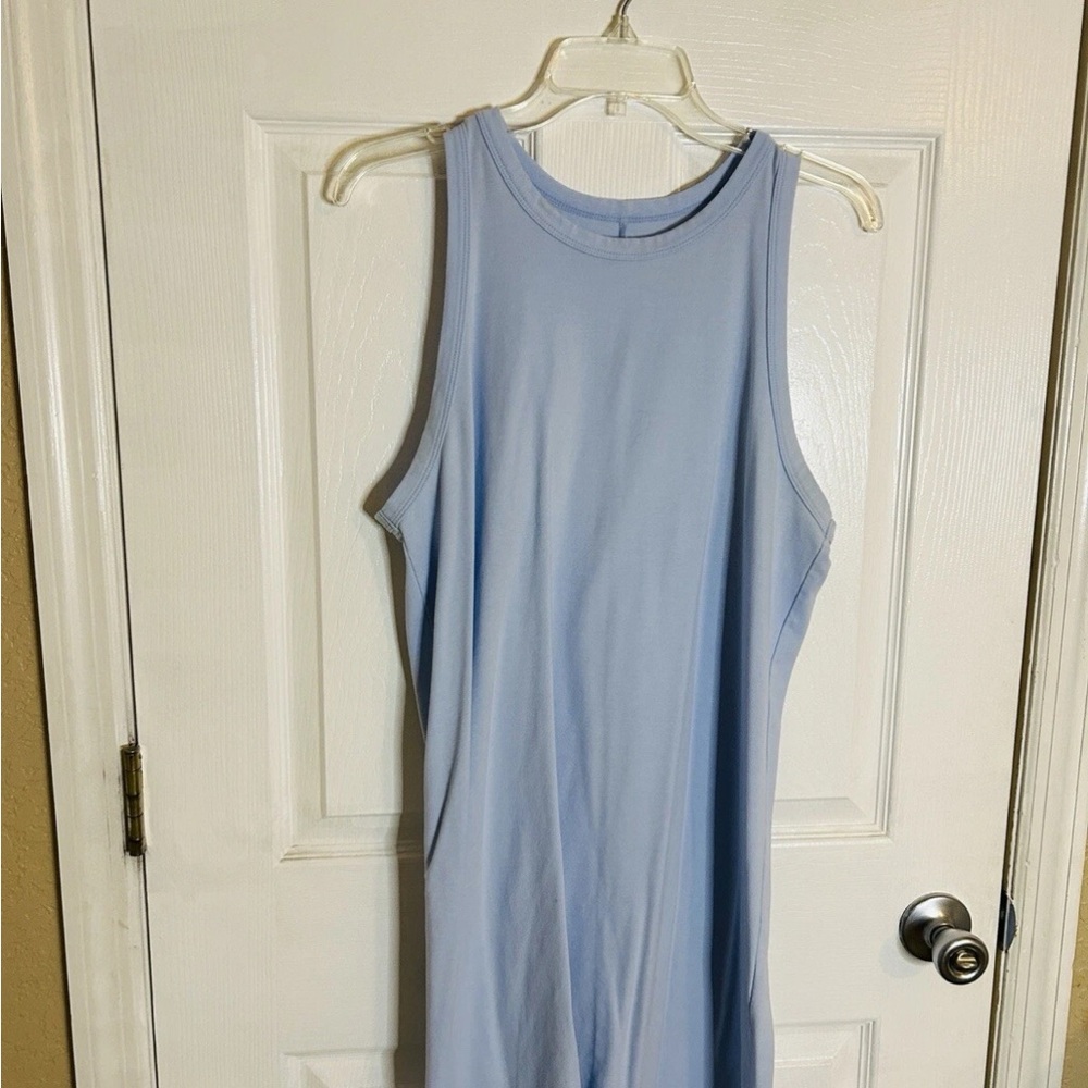 A New Day Sky Blue Tank Dress